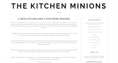 Desktop Screenshot of kitchenminions.com